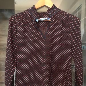 J CREW | button blouse